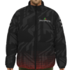 Guy Cunnington Racing Puffer with Stand-up Collar