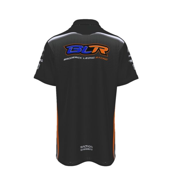 Broderick Leong Racing Button Polo Shirt - Image 4