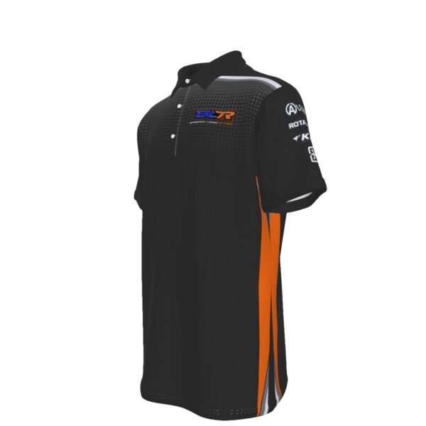 Broderick Leong Racing Button Polo Shirt - Image 3