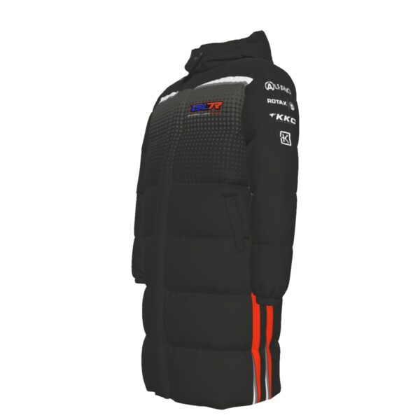 Broderick Leong Racing Long Puffer Jacket - Image 2